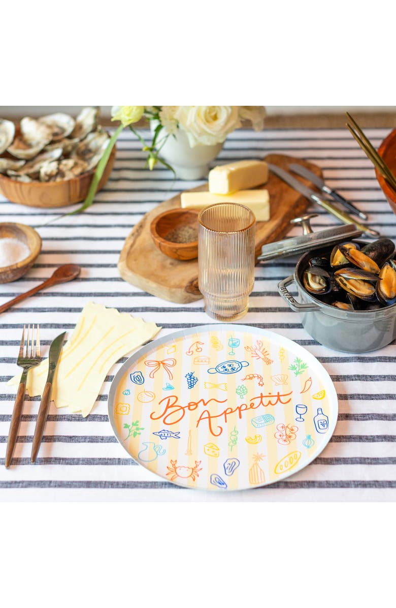 Jollity & Co. Le Dinner Pasta Noodle Guest Napkins, Alternate, color, Assorted Pre-Pack