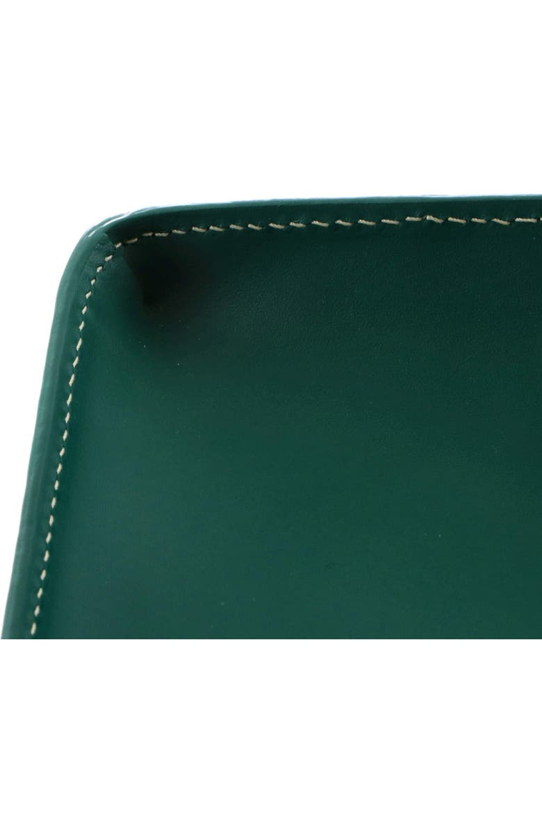 Pre-Owned Goyard Saigon Top Handle Bag Coated Canvas with Leather PM, Alternate, color, Green