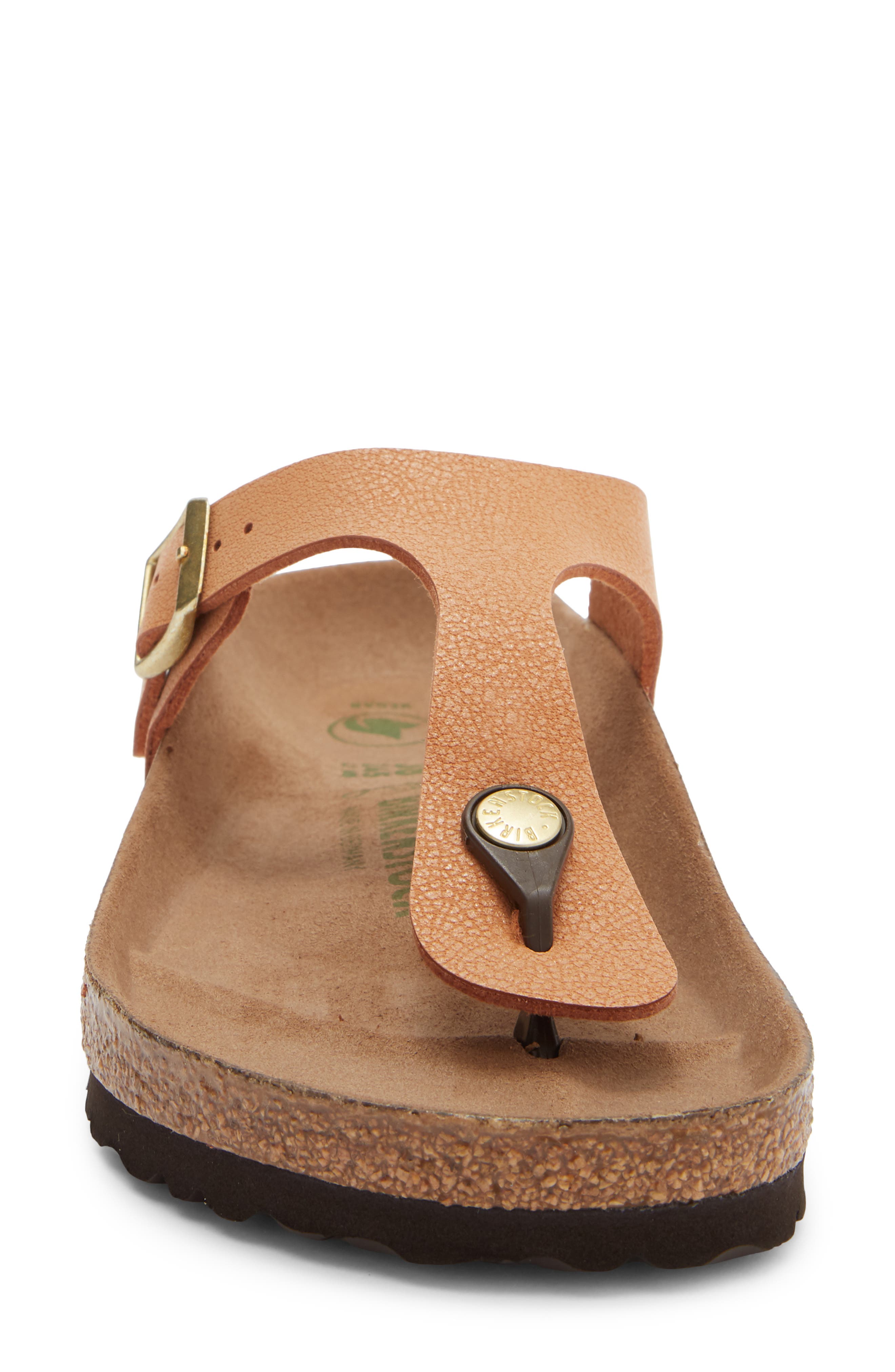 Birkenstock Gizeh Earthy Thong Sandal, Alternate, color, Pecan
