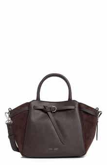 Nerina Faux Leather Satchel