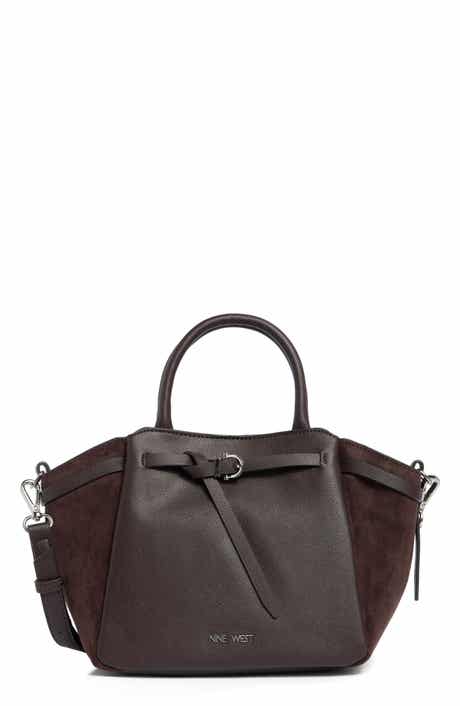 Nerina Faux Leather Satchel