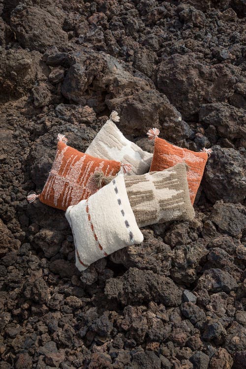 Lorena Canals Nomad Cushion Zagros In Brown