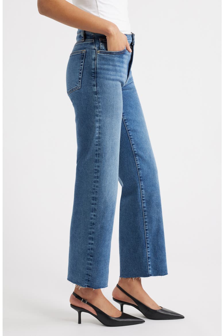 The Mellow Ankle Straight Leg Jeans, Alternate, color, CANALS RAW AFTER