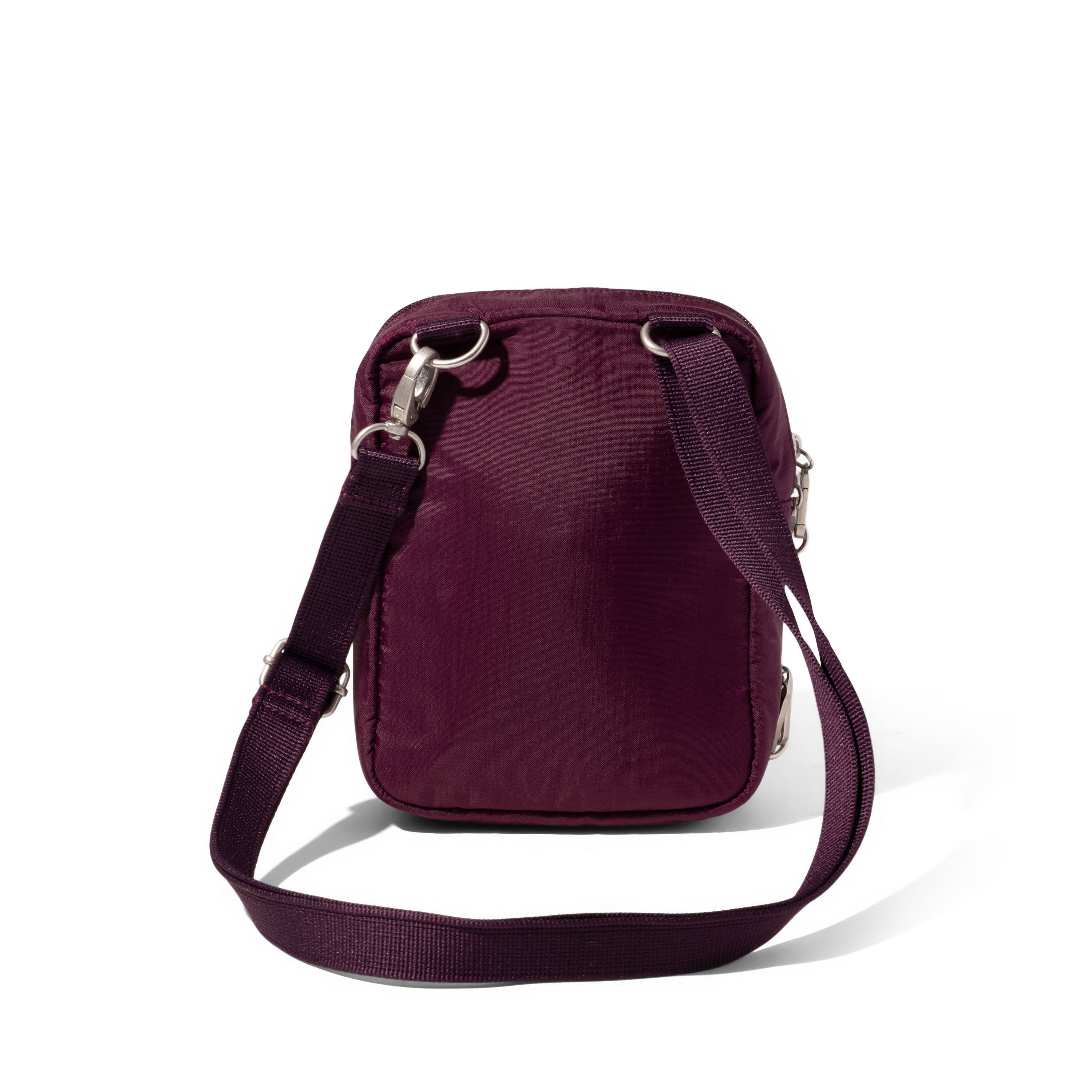 Securtex Classic Anti-Theft Mini Everything Crossbody, Alternate, color, MULBERRY