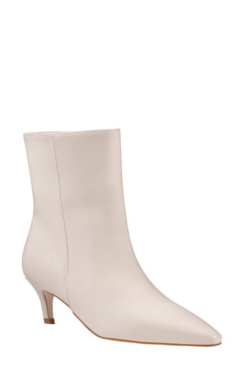Rorey Croc Embossed Faux Leather Ankle Bootie