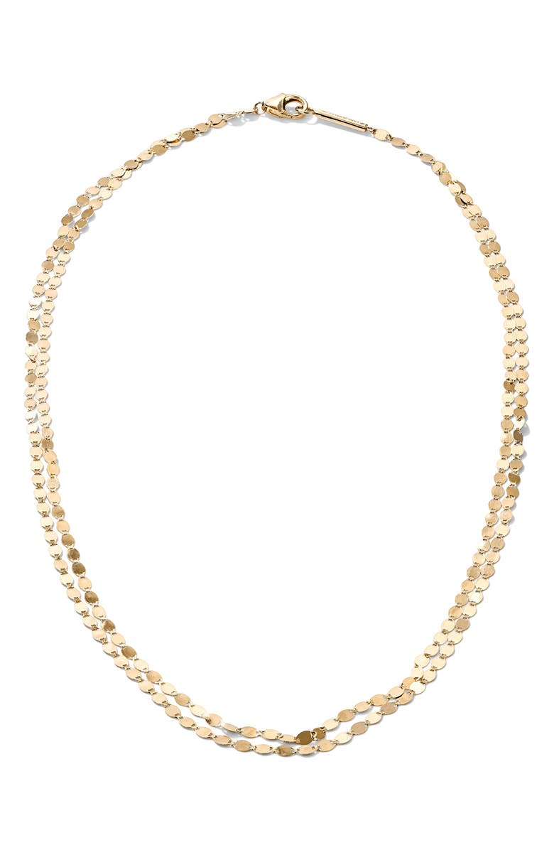 LANA Double Strand Petite Nude Choker, Main, color,