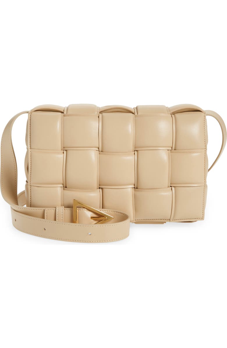 Bottega Veneta Padded Cassette Bag, Main, color, Porridge Gold