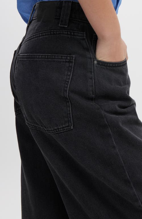Shop Cotton On Low Super Baggy Jean In Graphite Black