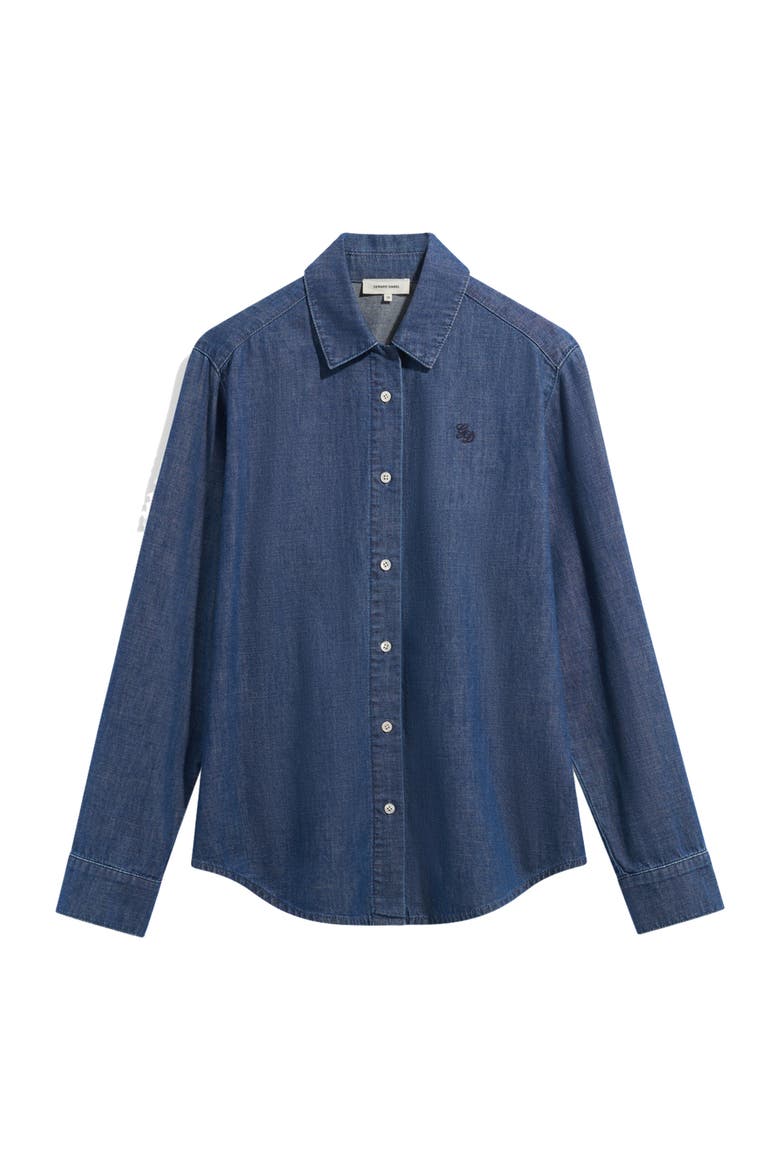 Lucy Denim Shirt, Alternate, color, Jeans