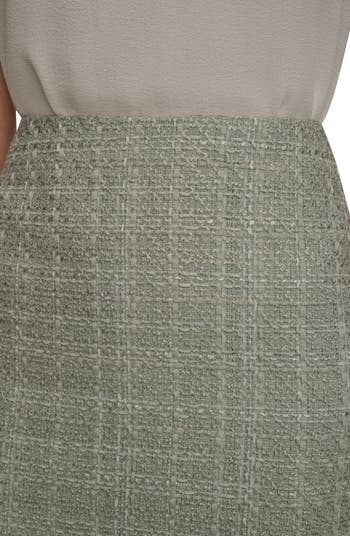 Tweed Pencil Skirt