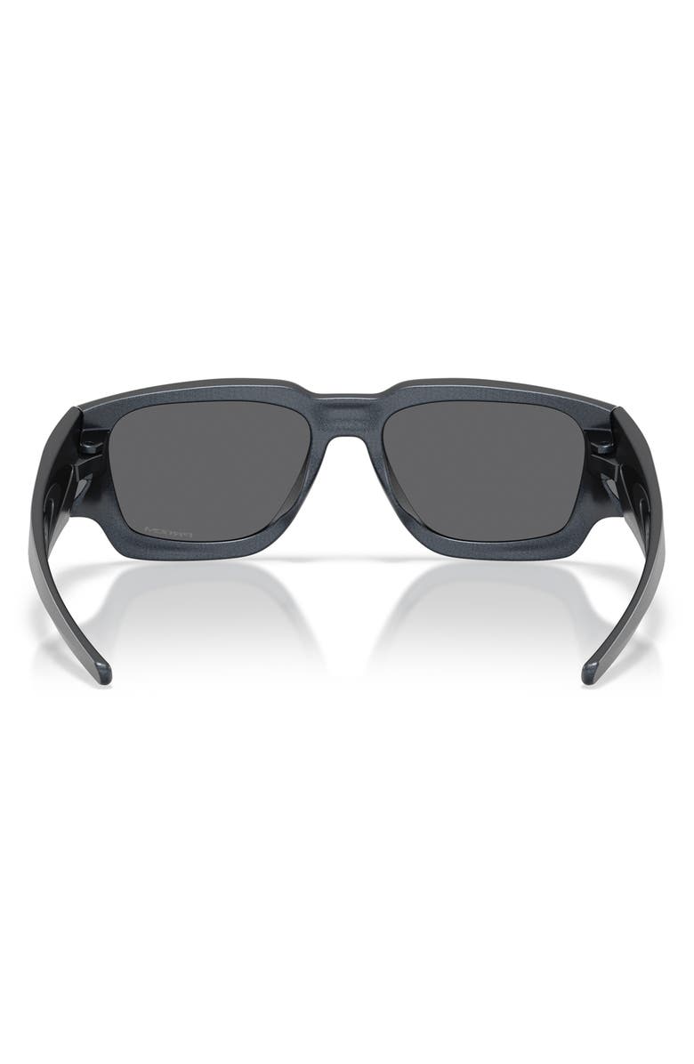 Oakley Instagator 58mm Prizm<sup>™</sup> Rectangular Sunglasses, Alternate, color, Blue Steel Prizm Black Iridium