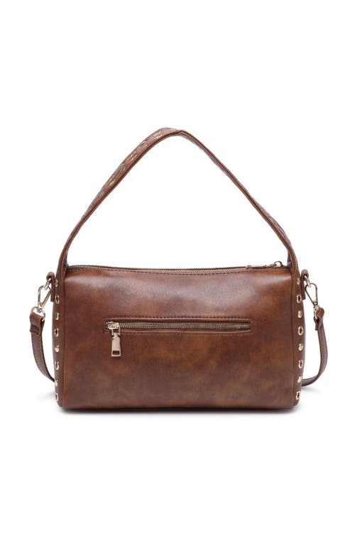 Moda Luxe Jane Clutch In Cognac