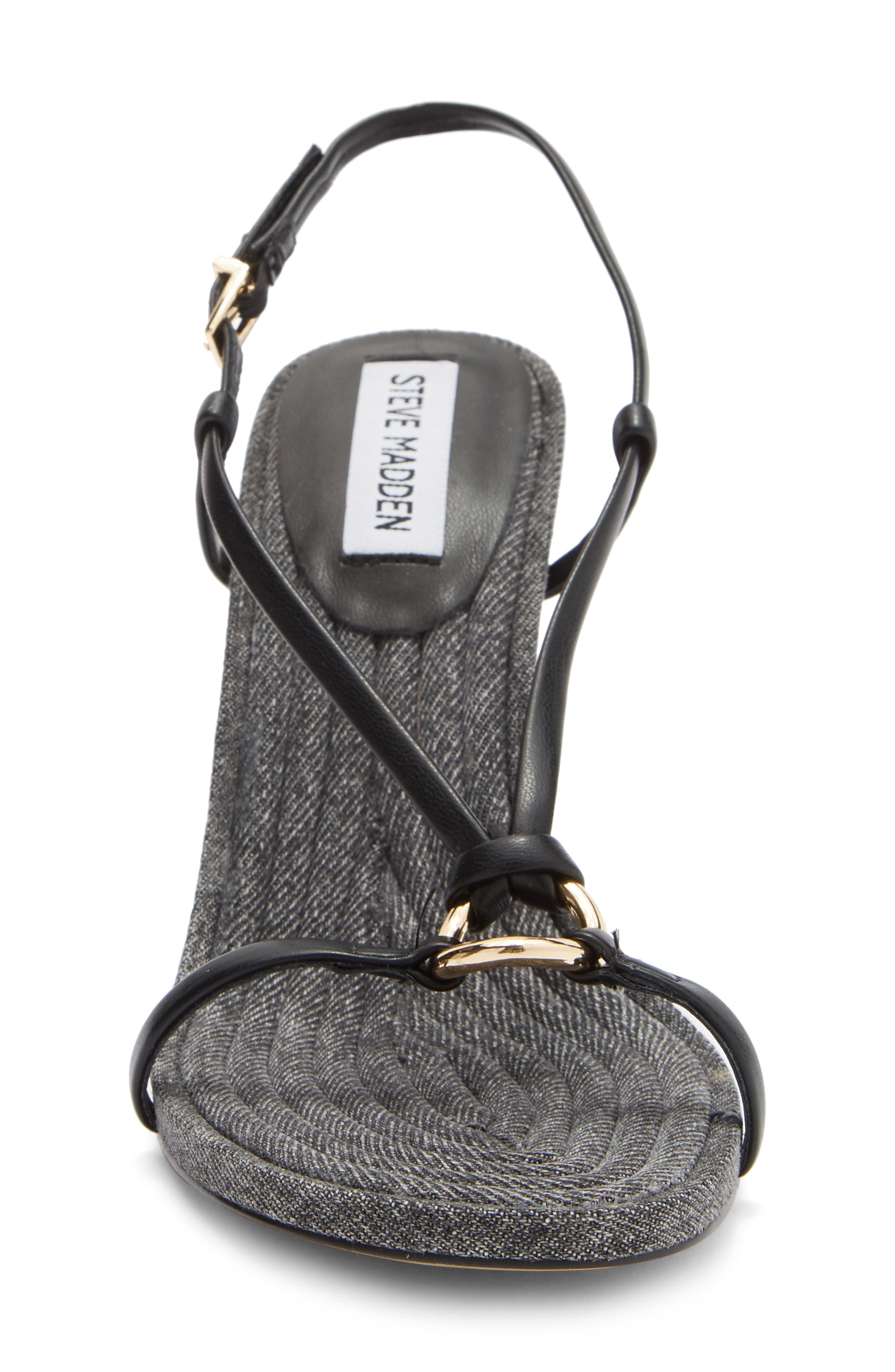 Steve Madden Fiorella Sandal, Alternate, color, Black