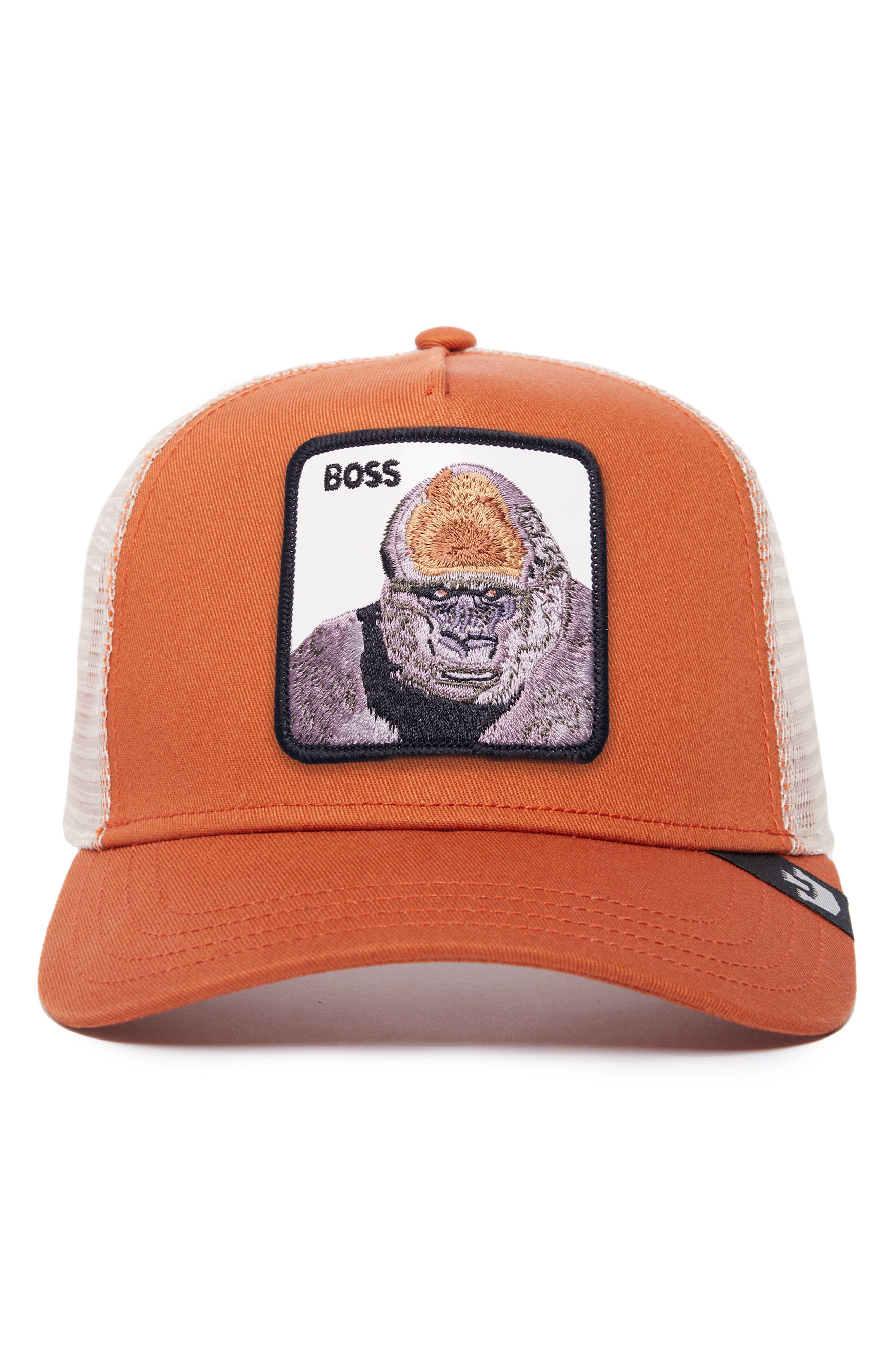 Goorin Bros. The Boss Gorilla Patch Snapback Trucker Hat