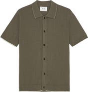 NN07 Nalo 60039 Tipped Polo Cardigan