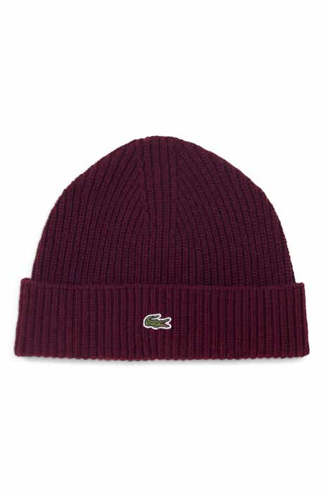Ribbed Cashmere Blend Beanie
