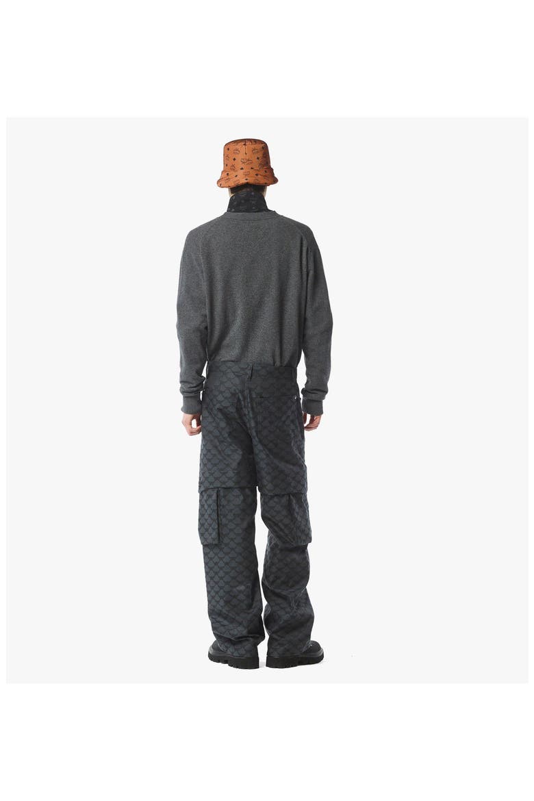 Pants in Lauretos Jacquard, Alternate, color, Dark-Grey