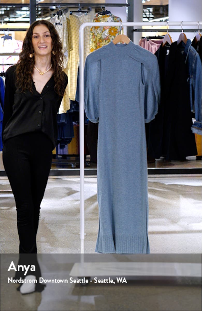 Nancy Wool & Cashmere Sweater Dress, sales video thumbnail