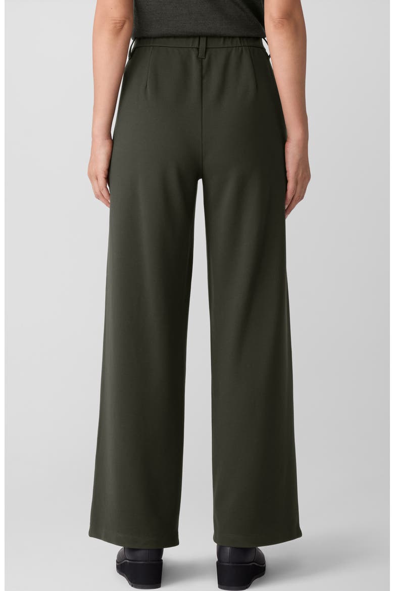 High Waist Wide Leg Pants, Alternate, color, WOODLAND