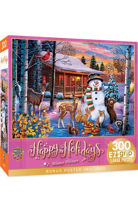 Winter Visitors 300pc Jigsaw Puzzle