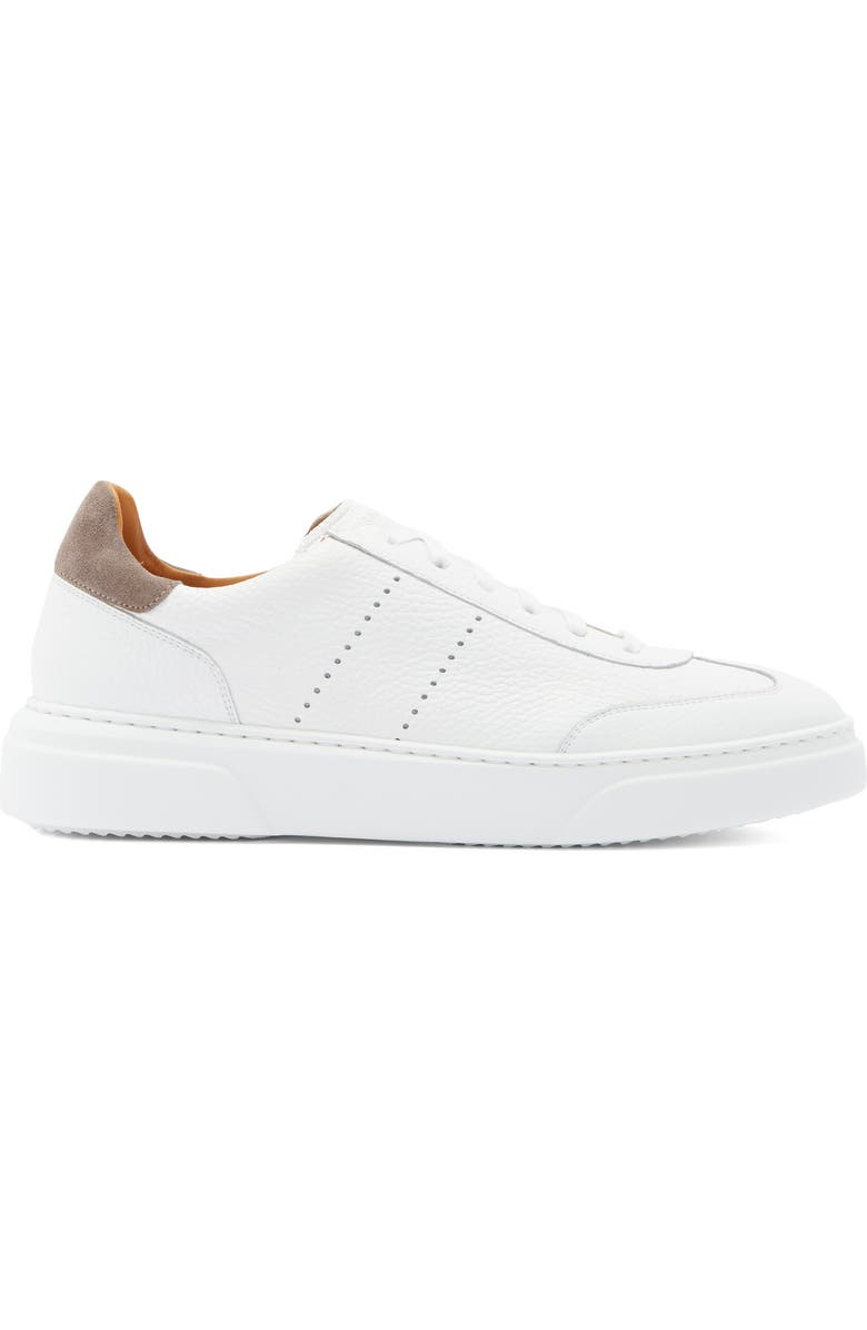 Magnanni Tura Low Top Sneaker, Alternate, color, White