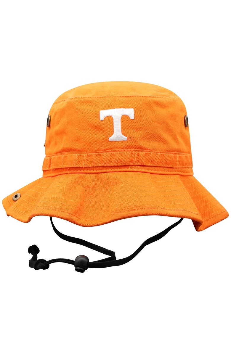 TOP OF THE WORLD Men's Top of the World Light Orange Tennessee Volunteers Angler Washed Bucket Hat, Main, color, Light Orange