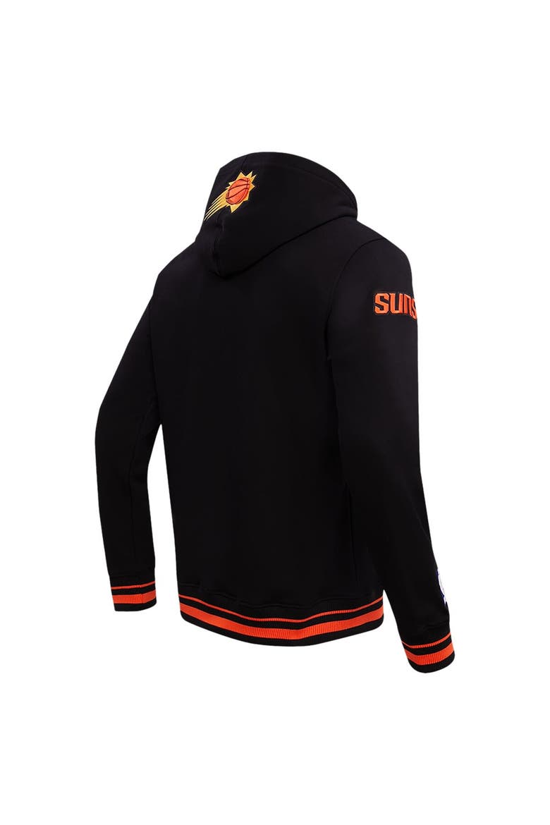 Men's Pro Standard Black Phoenix Suns Script Tail Pullover Hoodie, Alternate, color, Black