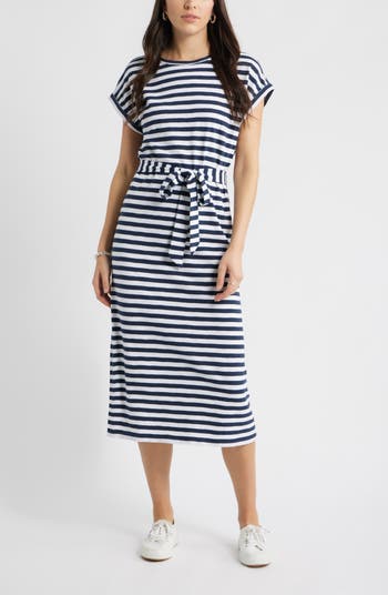 knee length dresses for ladies Jane Satin Lace-Up Midi Formal Dress main image 1