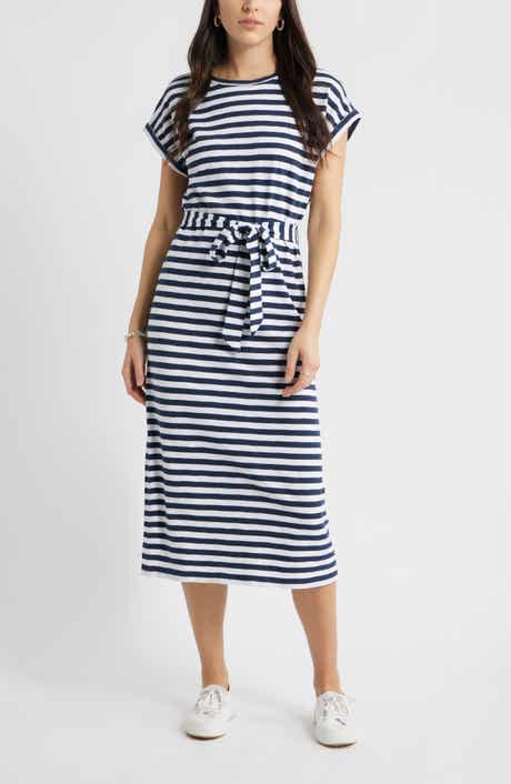 Tie Waist Midi Dress