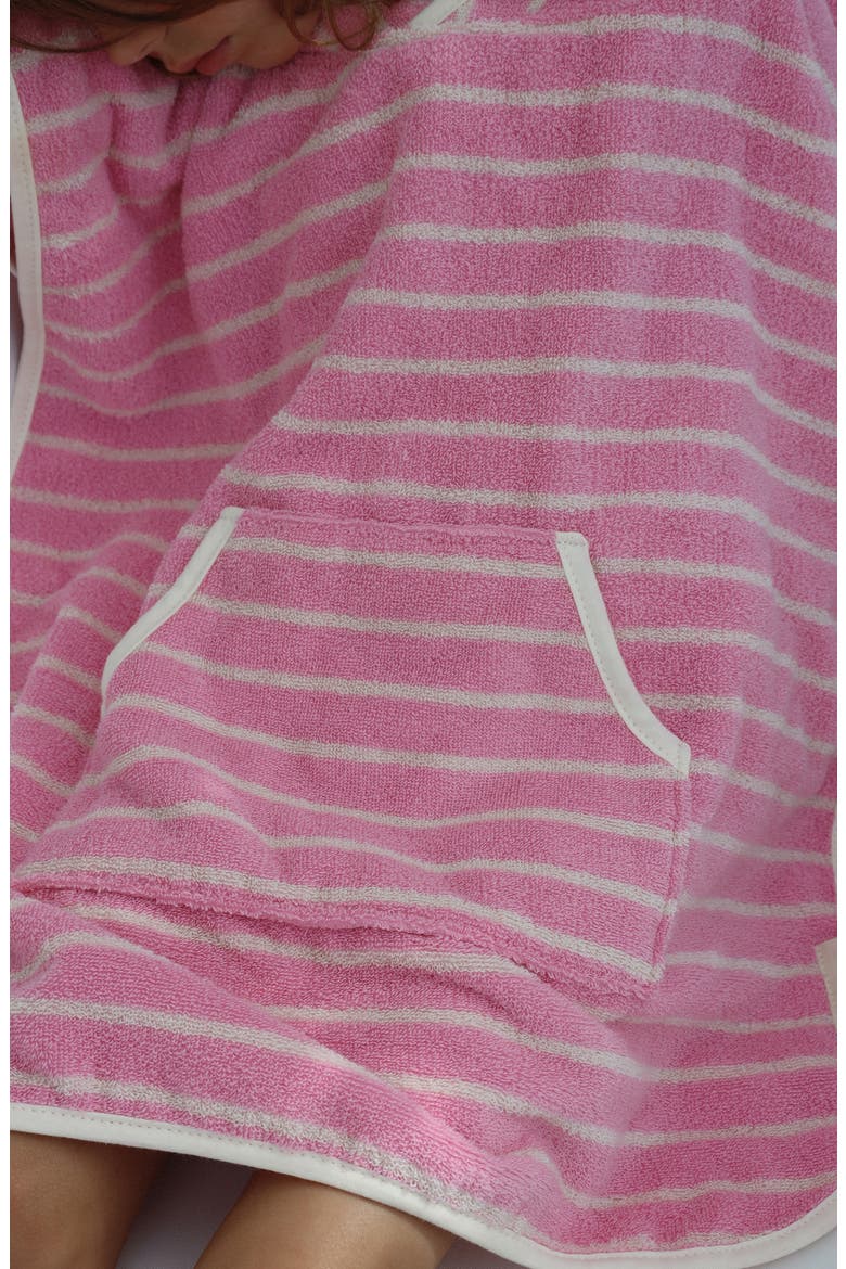 Kids' Character Hooded Towel, Alternate, color, PINK