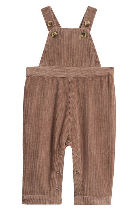 Organic Cotton Corduroy Overalls (Baby)