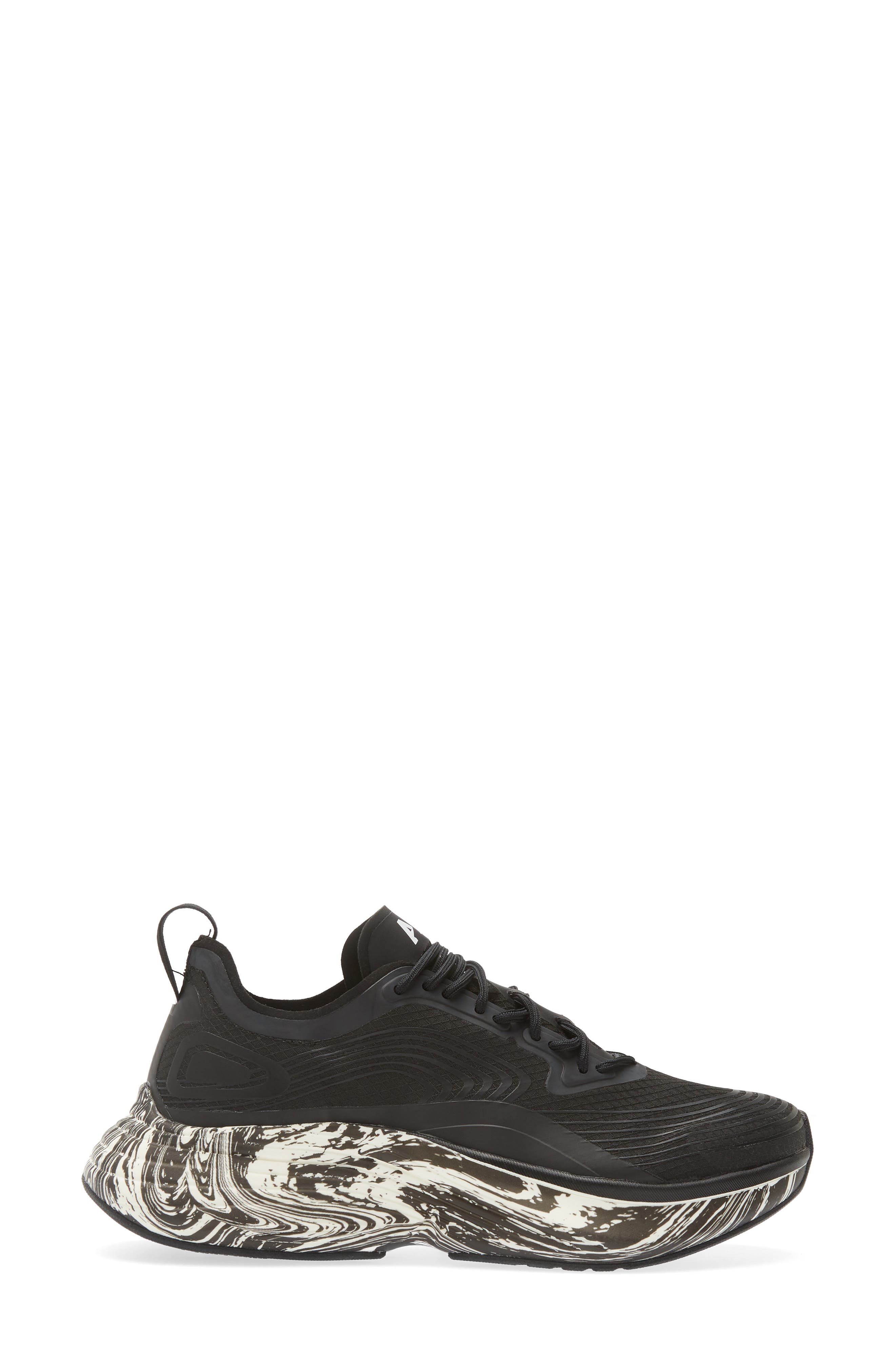 Streamline Running Shoe, Alternate, color, BLACK / WHITE / MARBLE
