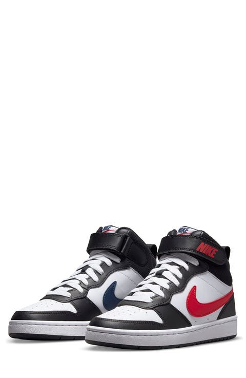 Court Borough High Top Leather Sneaker (Toddler)