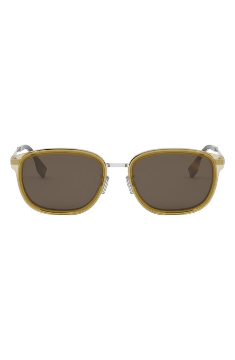 Travel 55mm Oval Sunglasses