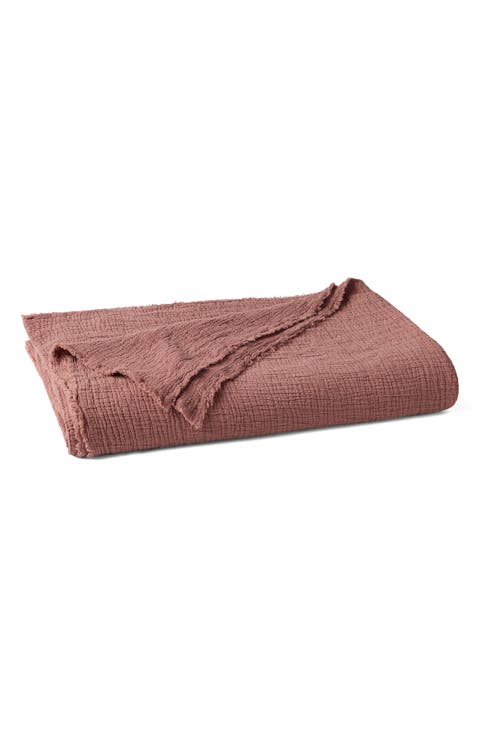 Topanga Organic Cotton Matelassé Blanket