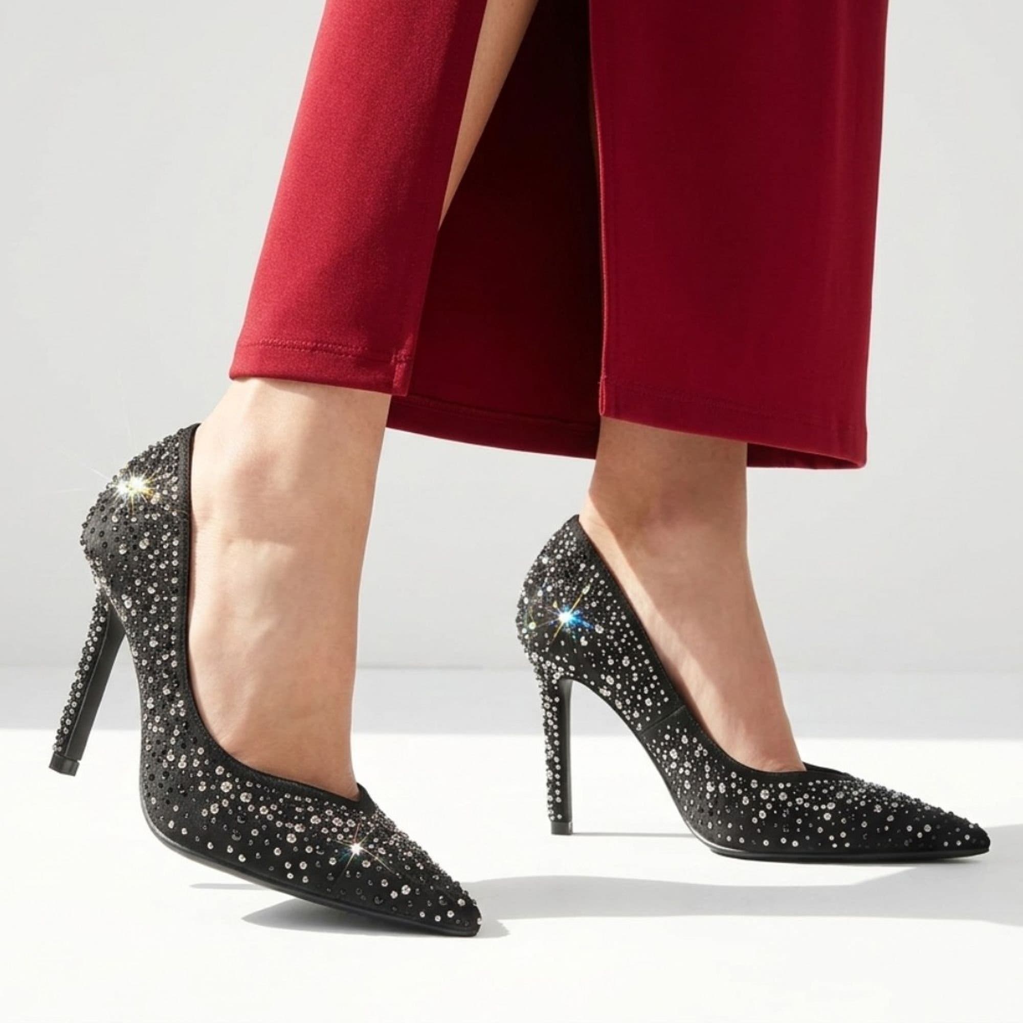 Melani Pump, Alternate, color, Black