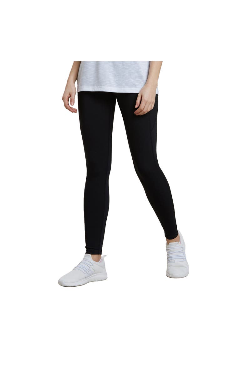 Blackout High Waist Leggings, Alternate, color, Black