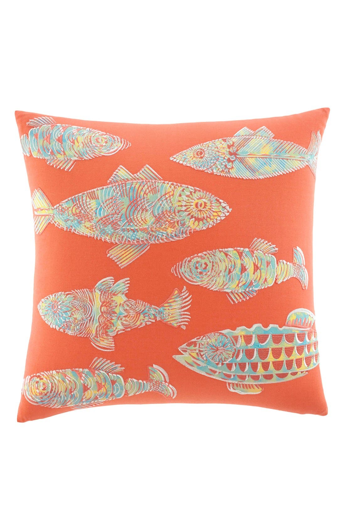 Tommy Bahama Batic Fish Pillow - 20" Square