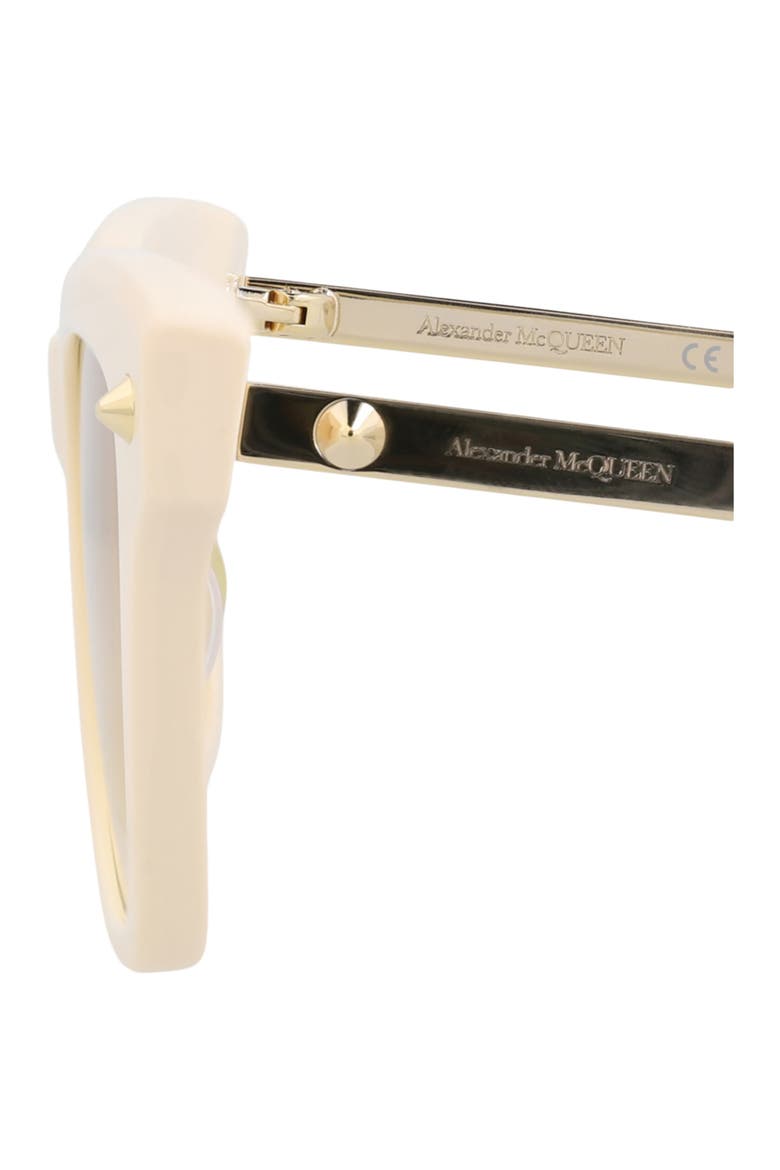 Sunglasses, Alternate, color, IVORY GOLD YELLOW