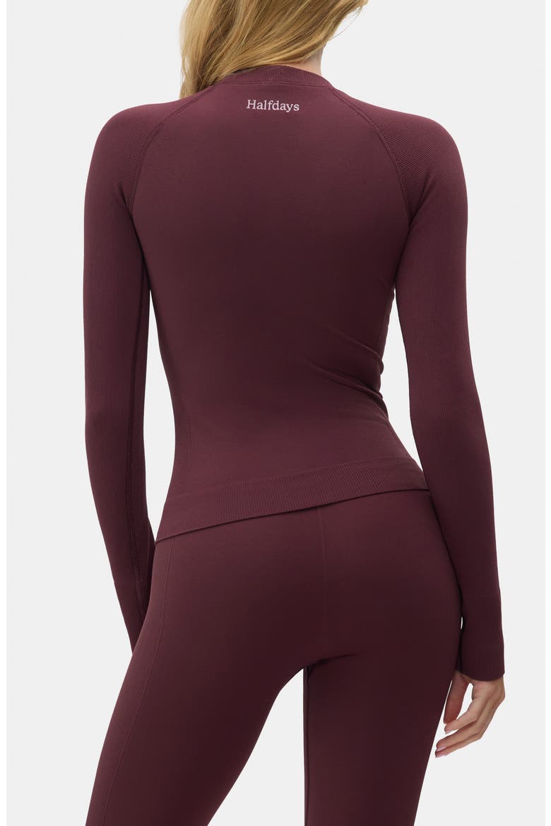 Johnson Base Layer Top, Alternate, color, GLAZED CHERRY