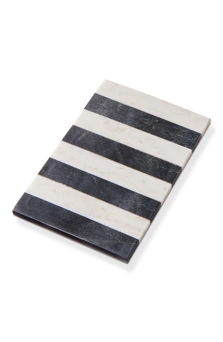 tag Striped Marble Board Black Multi Marble Everyday, Main, color, Black