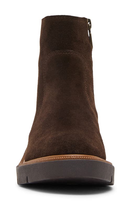 Blondo Motion Wedge Bootie In Brown