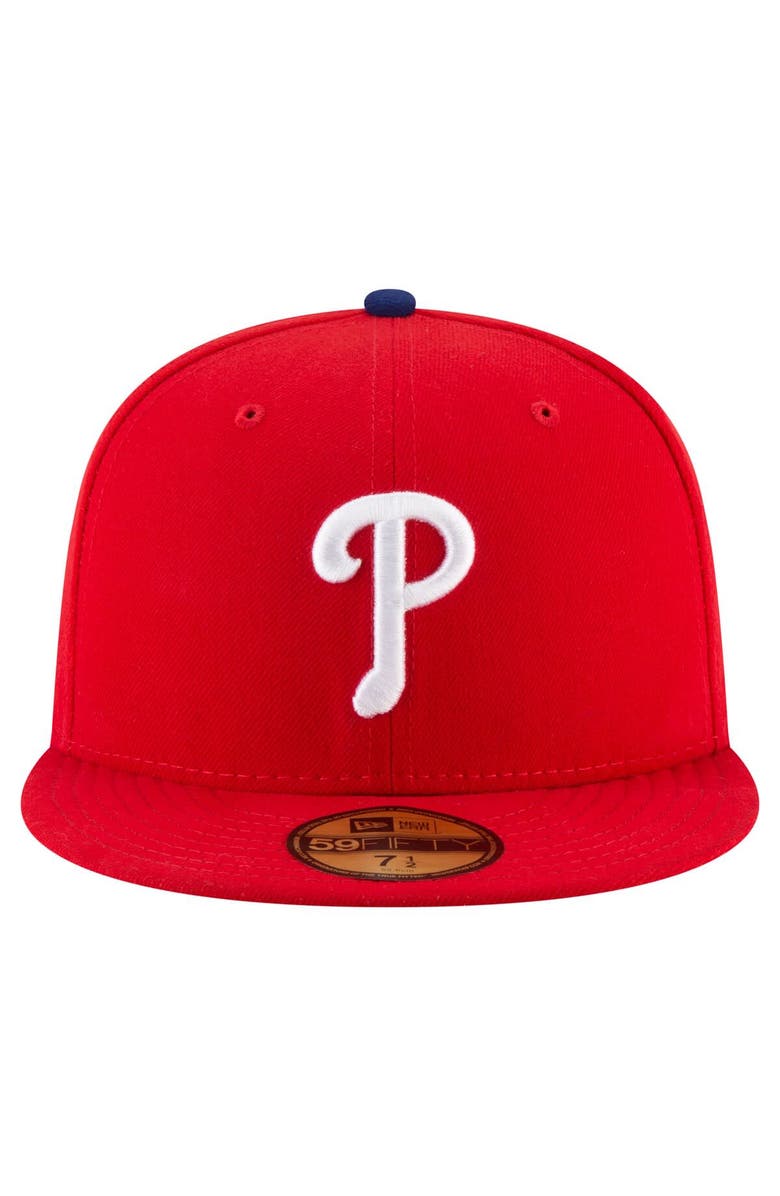 New Era Men's New Era  Red Philadelphia Phillies 2026 All-Star Game Authentic Collection Side Patch 59FIFTY Fitted Hat, Alternate, color, Red