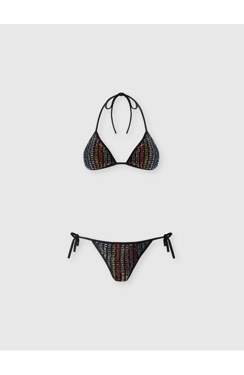 Missoni Classic Mesh Bikini With Lamé And Sequin Details, Main, color, Multicoloured