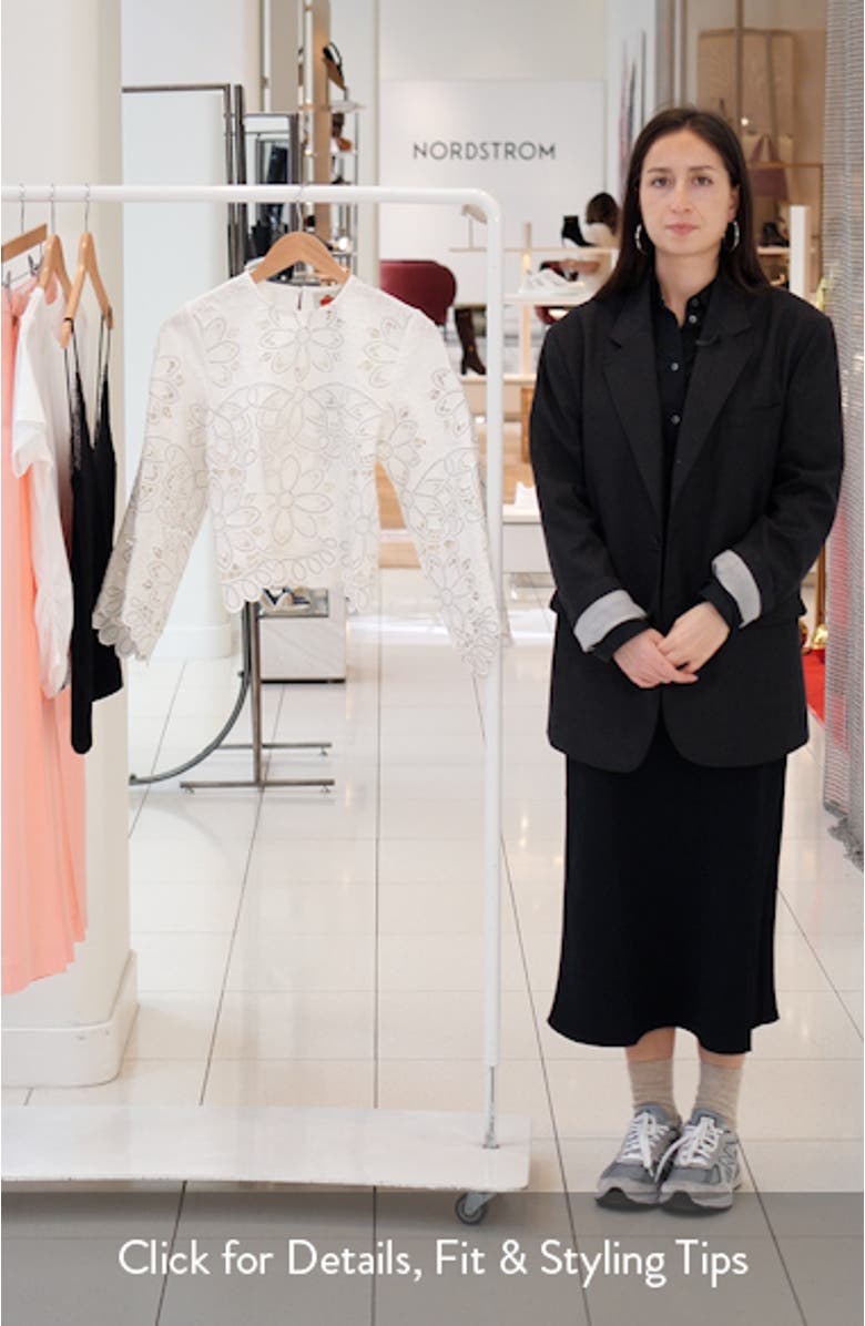 Flowers Richelieu Blouse, sales video thumbnail
