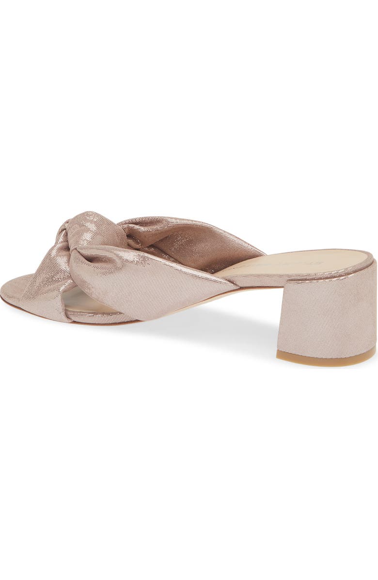 Stuart Weitzman Soplaya Block Slide 50 Sandal, Alternate, color, Blushful Pink