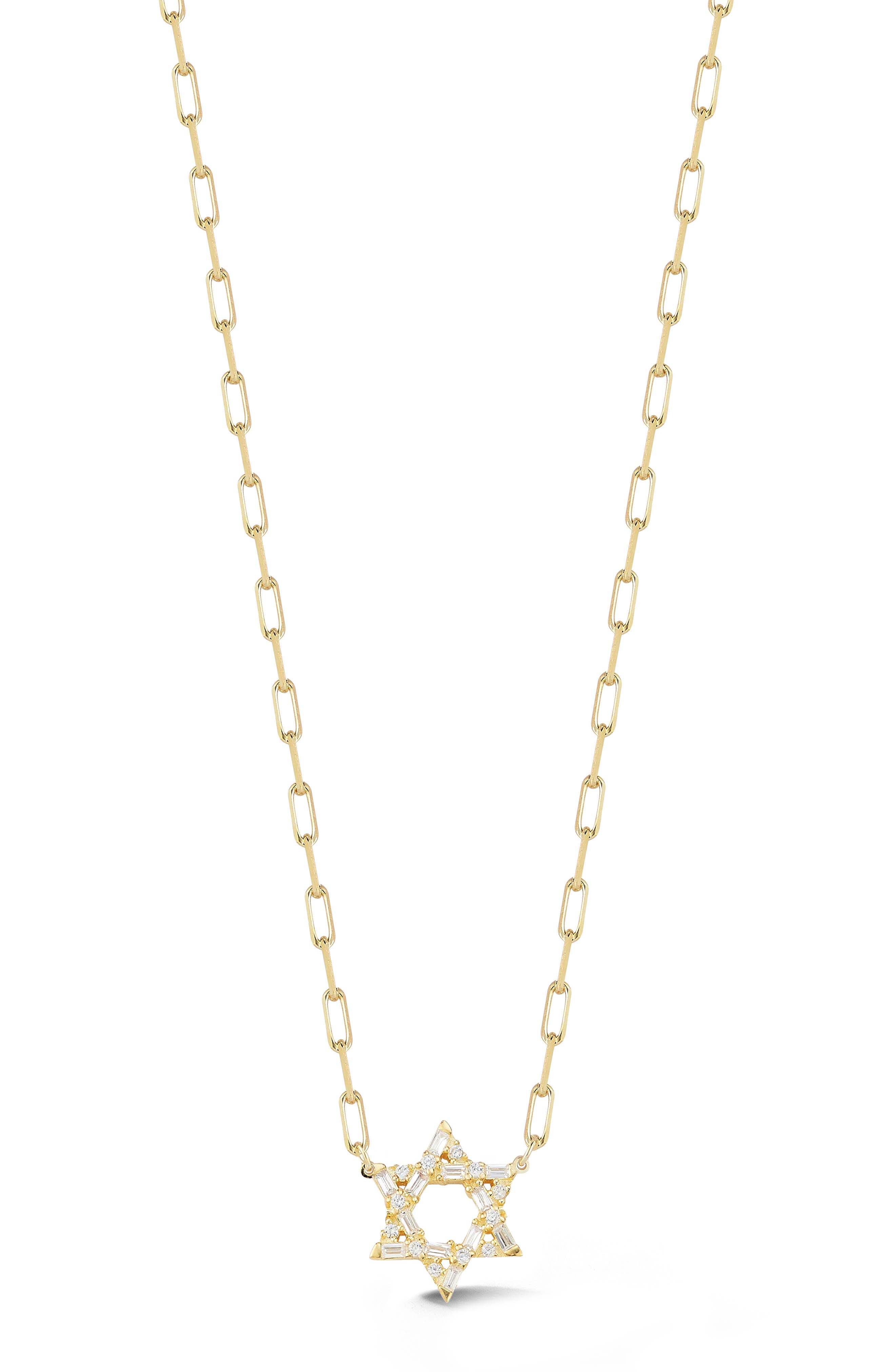 Star of David Pendant Necklace