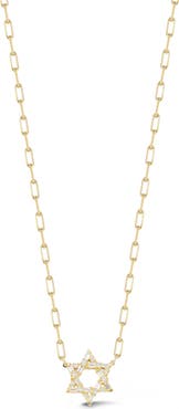 SPHERA MILANO Star of David Pendant Necklace