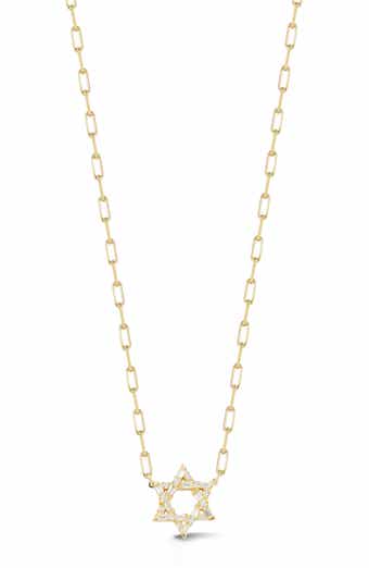 Star of David Pendant Necklace