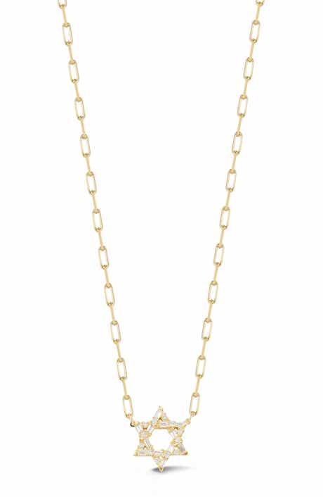 Star of David Pendant Necklace